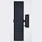 Vaxcel Lavage Aluminum 2 Light Black Contemporary Outdoor Wall Lamp - Up and Down Lighting T0661 - alternate 4
